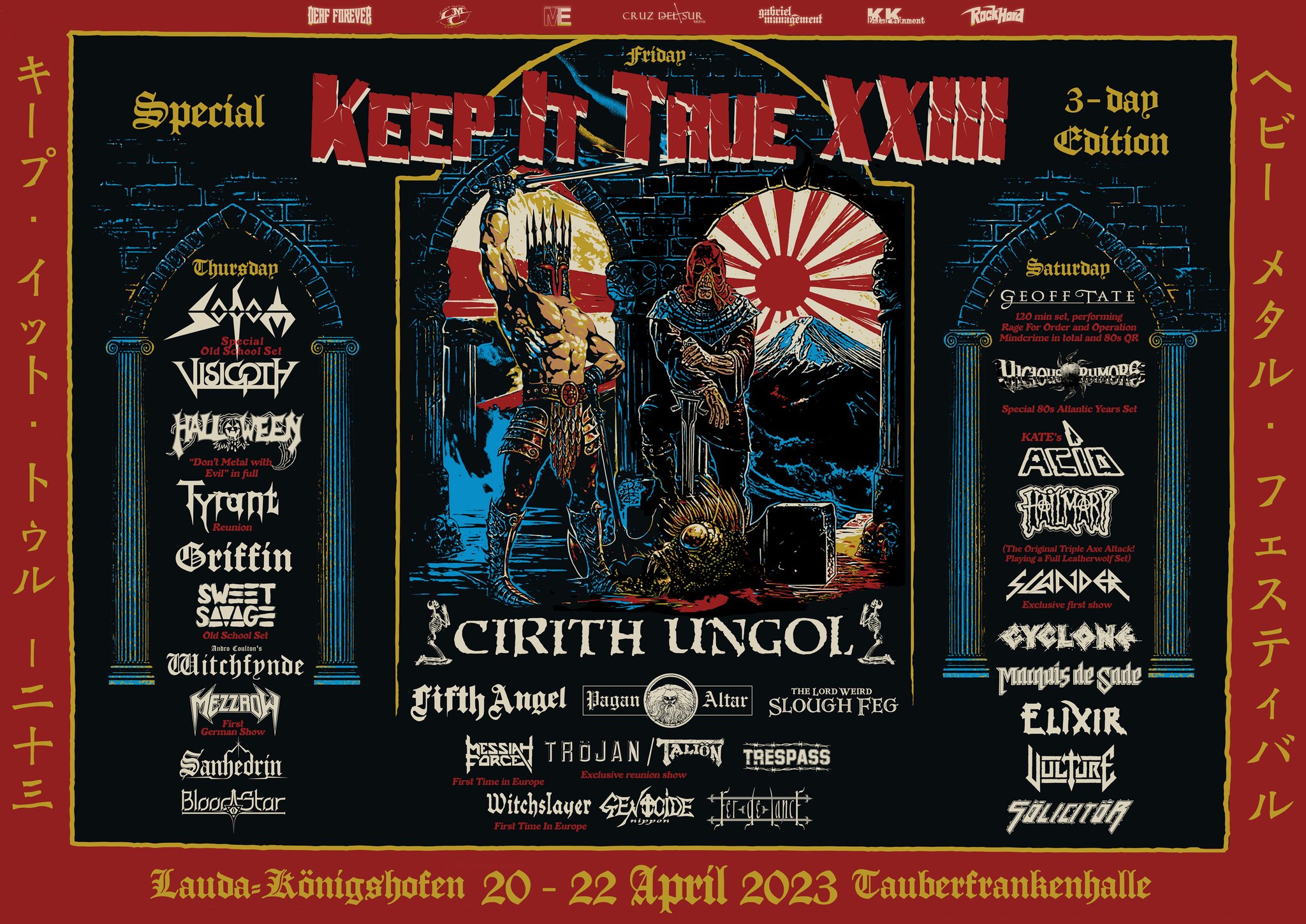 KEEP IT TRUE THE TRADITIONAL HEAVY METAL FESTIVAL visual data 8